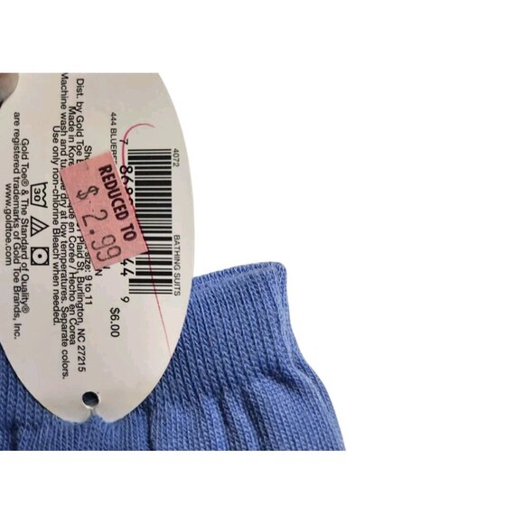 Set of 3 Womens Socks Cocktail Flip-Flops Bikini Novelty vacation whimsical - Picture 8 of 8